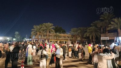 بث مباشر، الاستعدادات النهائية لتعامد الشمس على قدس الأقداس بمعابد الكرنك في الأقصر 