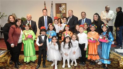 مدير الوكالة الأمريكية للتنمية ومحافظ أسيوط يفتتحان المركز الإعلامي المطور بخزان مياه غرب (صور)