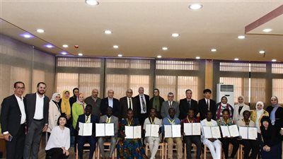 ختام البرنامج التدريبي لهيئة التعاون الدولي اليابانية الجايكا بجامعة القناة (صور) 