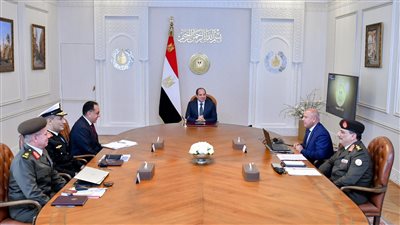 نشاط الرئيس اليوم، تكليفات قوية للحكومة ورسائل هامة لوزير خارجية بريطانيا