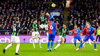 كريستال بالاس يتعادل مع برايتون 1-1 في الدوري الإنجليزي