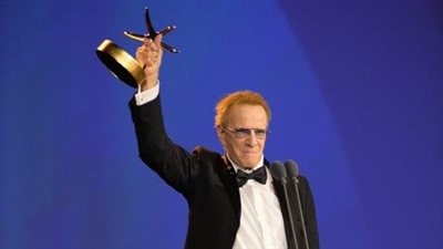 تكريم كريستوفر لامبرت في حفل ختام الدورة السادسة من مهرجان الجونة السينمائي 