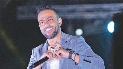 تجهيزات خاصة لأول حفلات تامر عاشور في الكريسماس