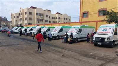 قافلة طبية مجانية لأهالي شطا بدمياط ضمن مبادرة حياة كريمة