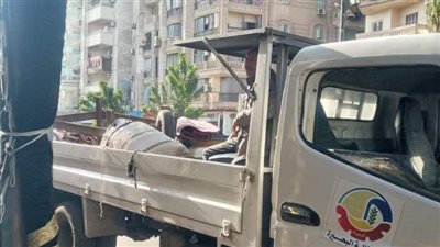 رفع 409 حالات إشغال طريق بـ 4 مراكز في البحيرة