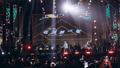 ليلة‎ لا تُنسى، الأسطورة الأوحد الهضبة عمرو دياب يشعل حفل جامعة المستقبل بحفل أسطوري