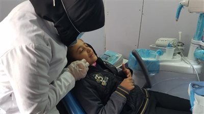 خدمات طبية وبيطرية خلال قافلة سكانية بقرية فراولو بالبحيرة (صور)