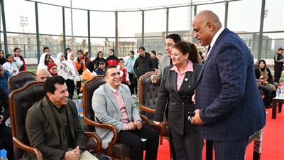 صبحي يشهد اللقاء الختامي للمراكز الرياضية للفتيات تحت شعار 