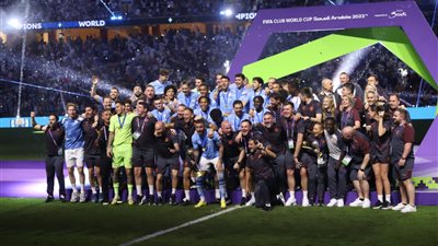 لحظة تتويج مانشستر سيتي بمونديال الأندية (فيديو وصور)