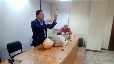 صحة البحيرة تختتم الدورة التدريبية للإنعاش القلبي الرئوي cpr (صور)