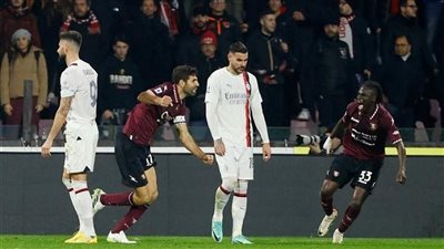 ميلان ينجو بأعجوبة من الخسارة أمام ساليرنيتانا بالدوري الإيطالي (فيديو)