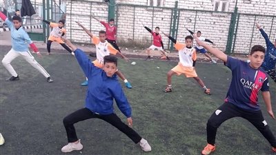استمرار تنفيذ مشروع اللياقة البدنية بمراكز شباب البحيرة (صور)