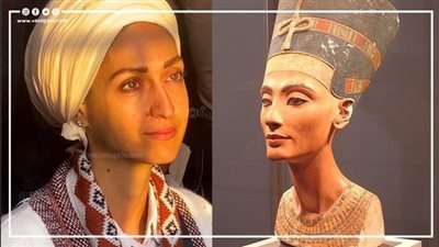 بعد ظهور شبيهة نفرتيتي بالأقصر، مدير معابد الكرنك يروي ما حدث ويسرد قصة الملكة الجميلة (صور)