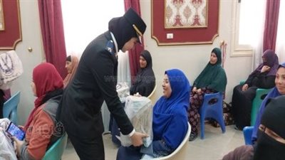 الداخلية توجه قافلة إنسانية وطبية بنطاق الفيوم (صور)