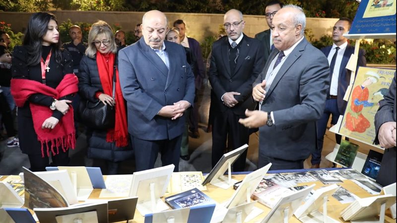 افتتاح معرض دار الكتب