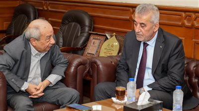 نقيب المهندسين يستقبل وزير التنمية المحلية الفلسطيني (صور) 