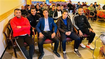 48 من حكام الفيوم يشاركون في معسكر اليوم الواحد لاتحاد كرة القدم