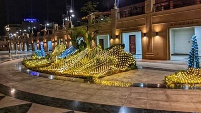 الأقصر تتزين لاستقبال أعياد رأس السنة (صور) 