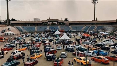 وزير الشباب والرياضة يشهد أكبر تجمع للسيارات المعدلة باستاد القاهرة الدولي (صور)