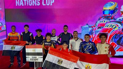 رسالة وزير الرياضة للطفل زين الحمصاني بطل كأس الأمم للكارتينج