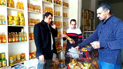 ضبط محال سوبر ماركت لتلاعب واحتكار السكر فى البحيرة