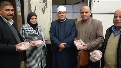 أوقاف البحيرة تستلم 2 طن لحوم من صكوك الأضاحي لتوزيعها على المستحقين بالقرى الأكثر احتياجًا  