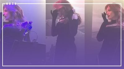 سر بكاء عبير نعمة على المسرح وماذا قالت عن والد ابنتها بعد انفصالهما؟ (فيديوجراف)