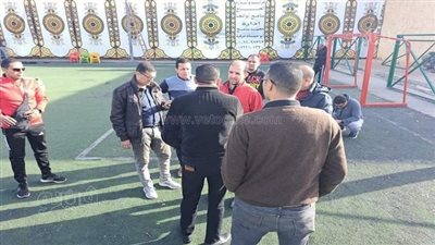 بحضور وزير الرياضة، تجهيز ملعب أبوحماد لاستضافة نهائى دوري المراكز بالشرقية (صور)