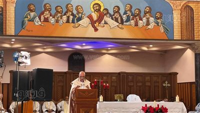 قداس عيد الميلاد، رئيس الكنيسة الأسقفية: نصلى إلى الله من أجل إنهاء الحروب (صور)
