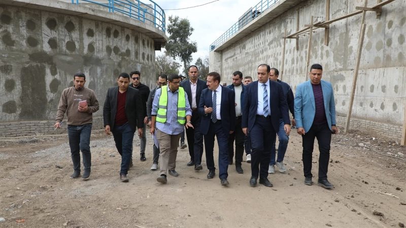 محافظ المنوفية خلال