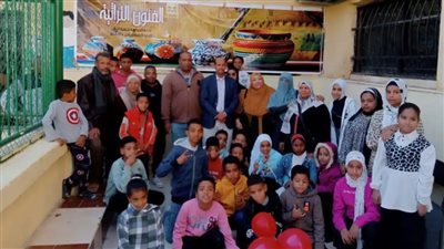 ختام فعاليات برنامج فنون تراثية بمركز شباب طيبة بالأقصر