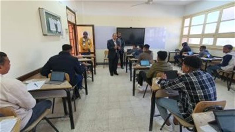 جانب من امتحانات