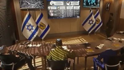 اغتيال موسوي فتح باب جهنم، فيديو غريب لقنبلة مزروعة تحت طاولة نتنياهو تنفجر فجأة