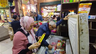 تحرير 27 مخالفة تموينية في المنيا