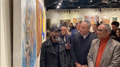 رئيس قصور الثقافة يفتتح معرض مراسم الأقصر بمركز الهناجر للفنون (صور)