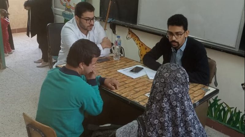 جانب من فعاليات القافل،