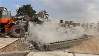 محافظ القليوبية: إزالة 1770 حالة بناء مخالف علي الأراضي الزراعية 