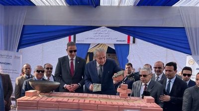وزير التموين يضع حجر أساس المخزن الاستراتيجي بالفيوم.. ويكشف احتياطي القمح والسكر .. ويؤكد: لدينا اكتفاء ذاتي من الأرز والدواجن