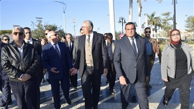 وزيرا التنمية المحلية والزراعة ومحافظ بورسعيد يفتتحون الجراج المتعدد الطوابق بحي العرب