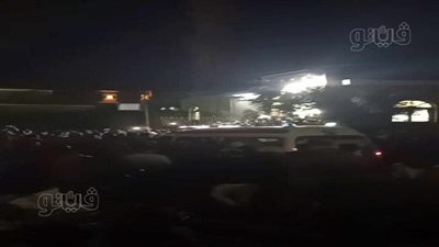 مشاهد مؤثرة من جنازة أسرة لقيت حتفها بسبب الغاز في الشرقية (صور)