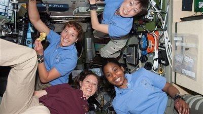 دراسة: عضلات المرأة تذوب في الفضاء