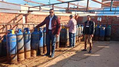 ضبط مصنع لتجميعه 79 أسطوانة بوتاجاز غاز لاستخدامها في غير الأغراض المخصصة لها بالبحيرة