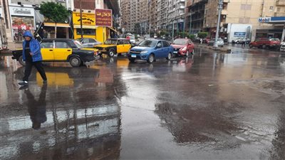 6 صور ترصد سوء الأحوال الجوية في الإسكندرية 