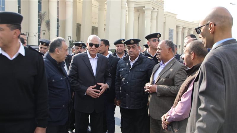 محافظ الجيزة يتفقد