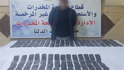 إحباط ترويج 300 طربة لمخدر الحشيش في مطروح والبحيرة