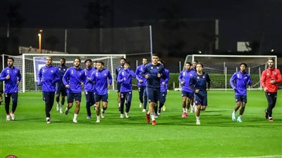 كأس السوبر المصري، مودرن فيوتشر يخوض مرانه الأخير بأبوظبي استعدادًا للأهلي (صور)