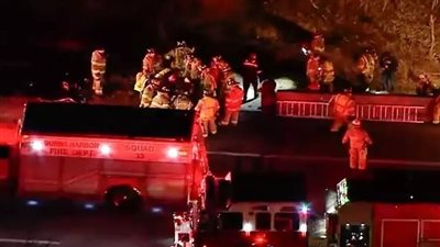 بعد 6 أيام، إنقاذ رجل من الموت بعد تحطم سيارته (فيديو)