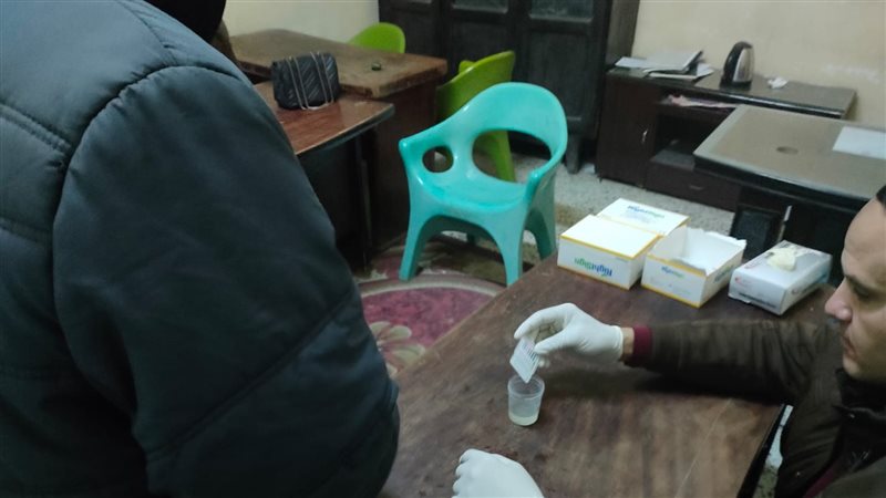 إجراء التحاليل، فيتو