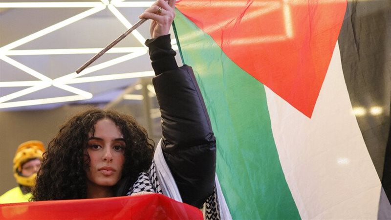 تظاهرات مؤيدة لفلسطين