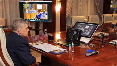 أسامة ربيع يشارك باحتفالية حصول كلية النقل الدولي واللوجستيات على الاعتماد 